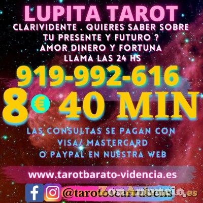Tarot 30 minutos+10 min gratis